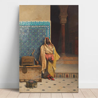 À la Mosquée - Ludwig Deutsch | Reproduction Tableau Décoration murale affiche copie