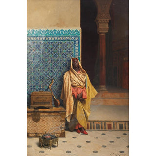 À la Mosquée - Ludwig Deutsch | Reproduction Tableau Décoration murale affiche copie