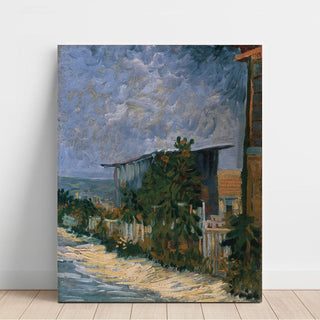 Abri à Montmartre - Vincent van Gogh | Reproduction Tableau Décoration murale affiche copie