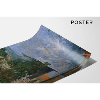 Abri à Montmartre - Vincent van Gogh | Reproduction Tableau Décoration murale affiche copie