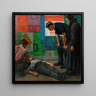 Accident sur le chantier - Karel Myslbek