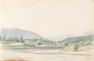 Adolph Tidemand - Glomma ved mot.webp