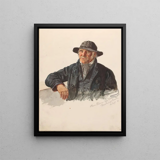 Adolph Tidemand - Hans Jacob Olsen Nevlunghavn.webp