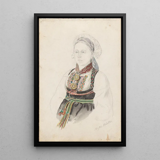 Adolph Tidemand - Kirsti Olsdotter Heddal.webp