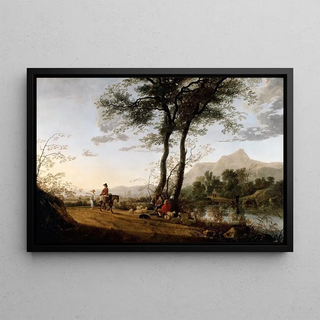Aelbert Cuyp - A Road near a River.webp