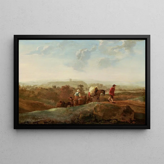 Aelbert Cuyp - Migrating Peasants in a Southern Landscape.webp