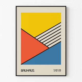 Affiche Bauhaus - Modern Lines 1919