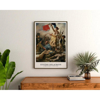 Affiche La Liberté guidant le peuple - Eugène Delacroix