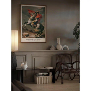 Affiche "Napoléon 1er Bonaparte franchissant le Grand-Saint-Bernard" par Jacques-Louis David