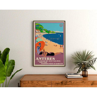 Affiche vintage - Antibes
