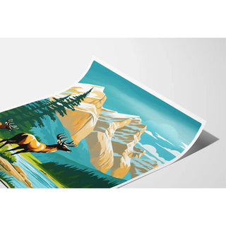 Affiches Rocheuses Canadiennes Vintage