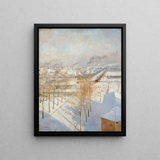 Albert Edelfelt - Paris in Snow.webp
