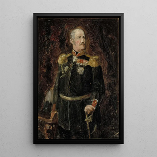 Albert Edelfelt - Portrait Of General Adjutant Count Adolf Aminoff Sketch.webp