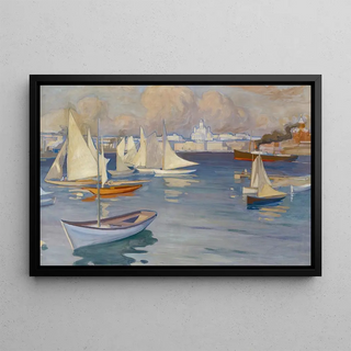 Albert Edelfelt - The Nylndska Jaktklubben Harbour in Helsinki.webp