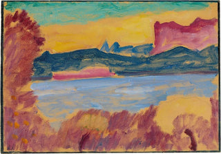 Alexej von Jawlensky - Landscape Lake Geneva.webp