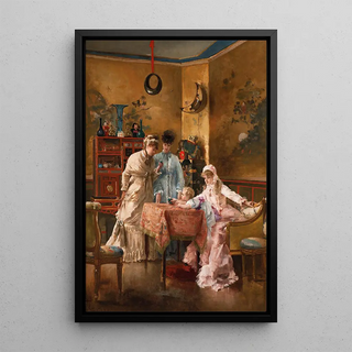 Alfred Stevens - Les Visiteuses.webp