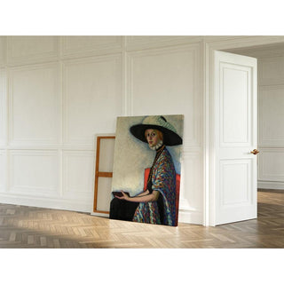 Alide Asmuse portree - Konrad Magi | Reproduction Tableau Décoration murale affiche copie