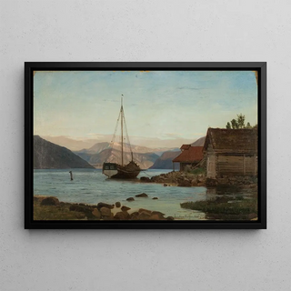 Amaldus Nielsen - Aften ved Balestrand.webp