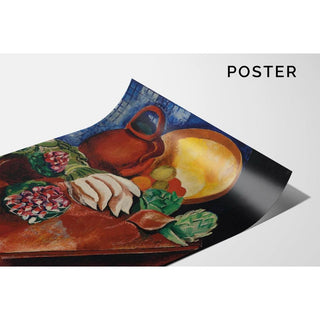 Ananas et Pichet - Moïse Kisling | Reproduction Tableau Décoration murale affiche copie