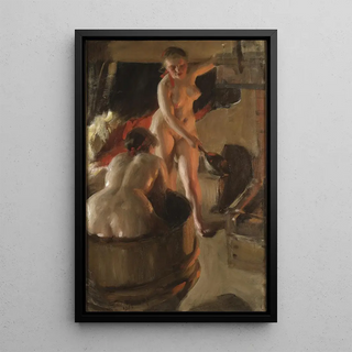 Anders Zorn - Girls from Dalarna Having a Bath.webp