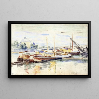 Armand Guillaumin - Pniches sur la Seine Bercy.webp