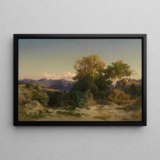 Arnold Bcklin - Landscape in the Roman Campagna.webp