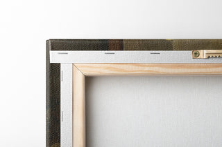 Kunstdruk | Natuurstudie met een primula in een bloemenpot, een kat en twee mussen - Martinus Rørbye