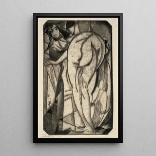 Arthur Bowen Davies - Bathing Woman and Servant.webp