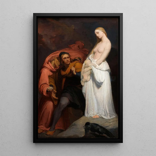 Ary Scheffer - Marguerite holding her dead child.webp