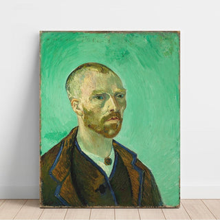 Autoportrait Dédié à Paul Gauguin - Vincent van Gogh | Reproduction Tableau Décoration murale affiche copie
