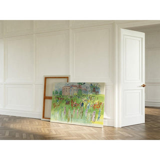 Avant le Départ, Ascot - Raoul Dufy | Reproduction Tableau Décoration murale affiche copie