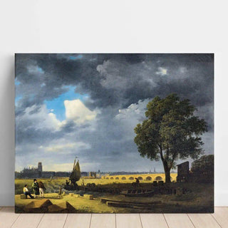 Bordeaux de Jacques-Raymond Brascassat | Reproduction Tableau Décoration murale affiche copie