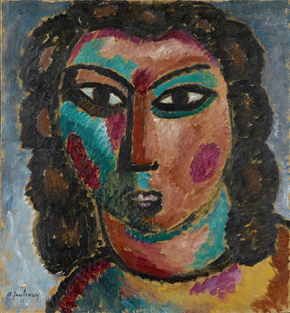 Boucles brunes - Alexej von Jawlensky