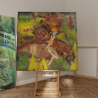 Bûcheron - Arnold Peter Weisz-Kubínčan | Reproduction Tableau Décoration murale affiche copie