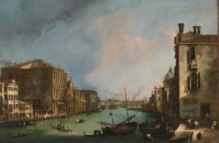 Canaletto - The Grand Canal in Venice with the Palazzo Corner CaGrande.webp