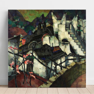 Capri Motiiv - Konrad Mägi | Reproduction Tableau Décoration murale affiche copie