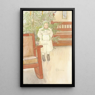 Carl Larsson - Girl and rocking chair.webp