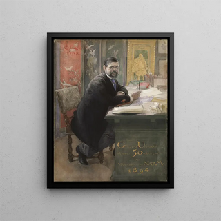 Carl Larsson - Gustaf Upmark director of the Nationalmuseum.webp