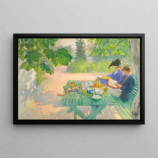 Carl Larsson - Holiday Reading.webp