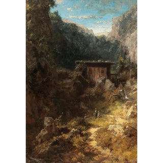 Carl Spitzweg - Mountain mill.webp