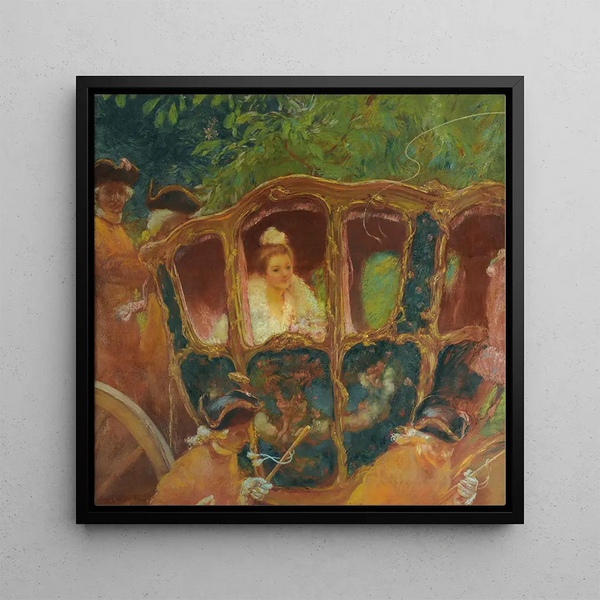 Assepoester - Gaston La Touche — ingelijst kunstwerk aan de muur