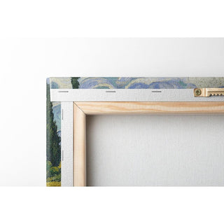 Champ de blé avec cyprès - Vincent van Gogh | Reproduction Tableau Décoration murale affiche copie