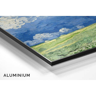 Champs de blé sous un ciel de pluie - Vincent Van Gogh | Reproduction Tableau Décoration murale affiche copie