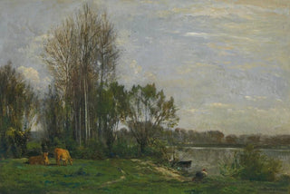 Charles Franois Daubigny - Les Bord De Loise.webp