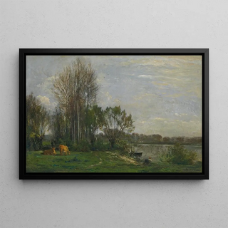 Charles Franois Daubigny - Les Bord De Loise.webp