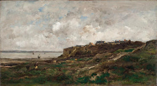 Charles Franois Daubigny - Low Tide at Villerville.webp
