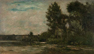 Charles Franois Daubigny - Scne de rivire River Scene.webp