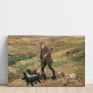 Chasseurs dans les dunes - Max Liebermann | Reproduction Tableau Décoration murale affiche copie