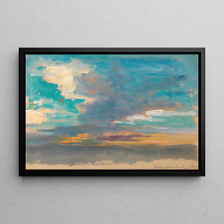 Christian Griepenkerl - Wolkenstudie.webp