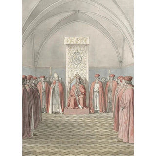 Christoffer Wilhelm Eckersberg - Elefantordenens Indstiftelse.webp